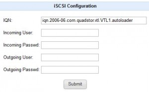 QUADStor VTL - iSCSI target controller